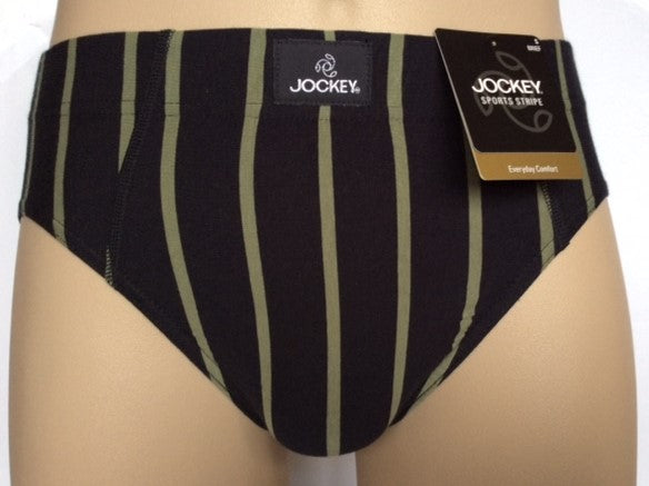 JOCKEY Sport Stripe Brief, Mens Briefs